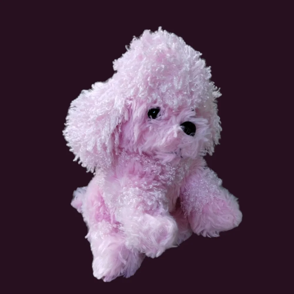 βPink Poodle Dog Puppy Plush Stuffed Animal 12" Rinco Floppy - Picture 1 of 10
